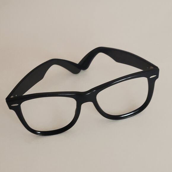 Vintage Ray Ban Wayfarer II Sunglasses Frames Only Black B&L 5022 Made In USA - Picture 1 of 12
